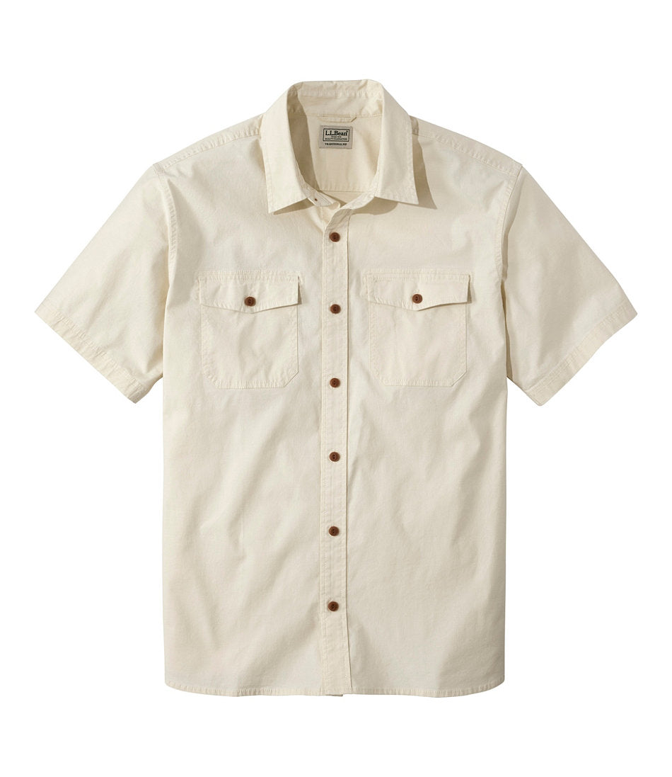 Men's Riverton Ripstop Shirt Short-Sleeve Traditional Untucked Fit