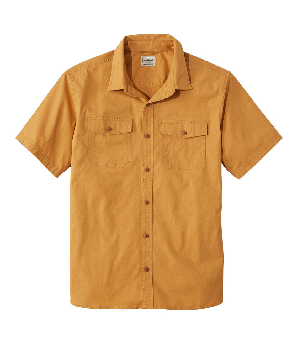 Men's Riverton Ripstop Shirt Short-Sleeve Traditional Untucked Fit