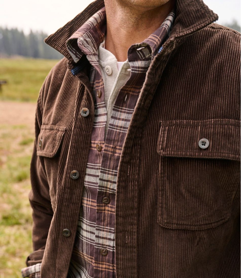 Men's Rangeley Corduroy Shirt Slightly Fitted