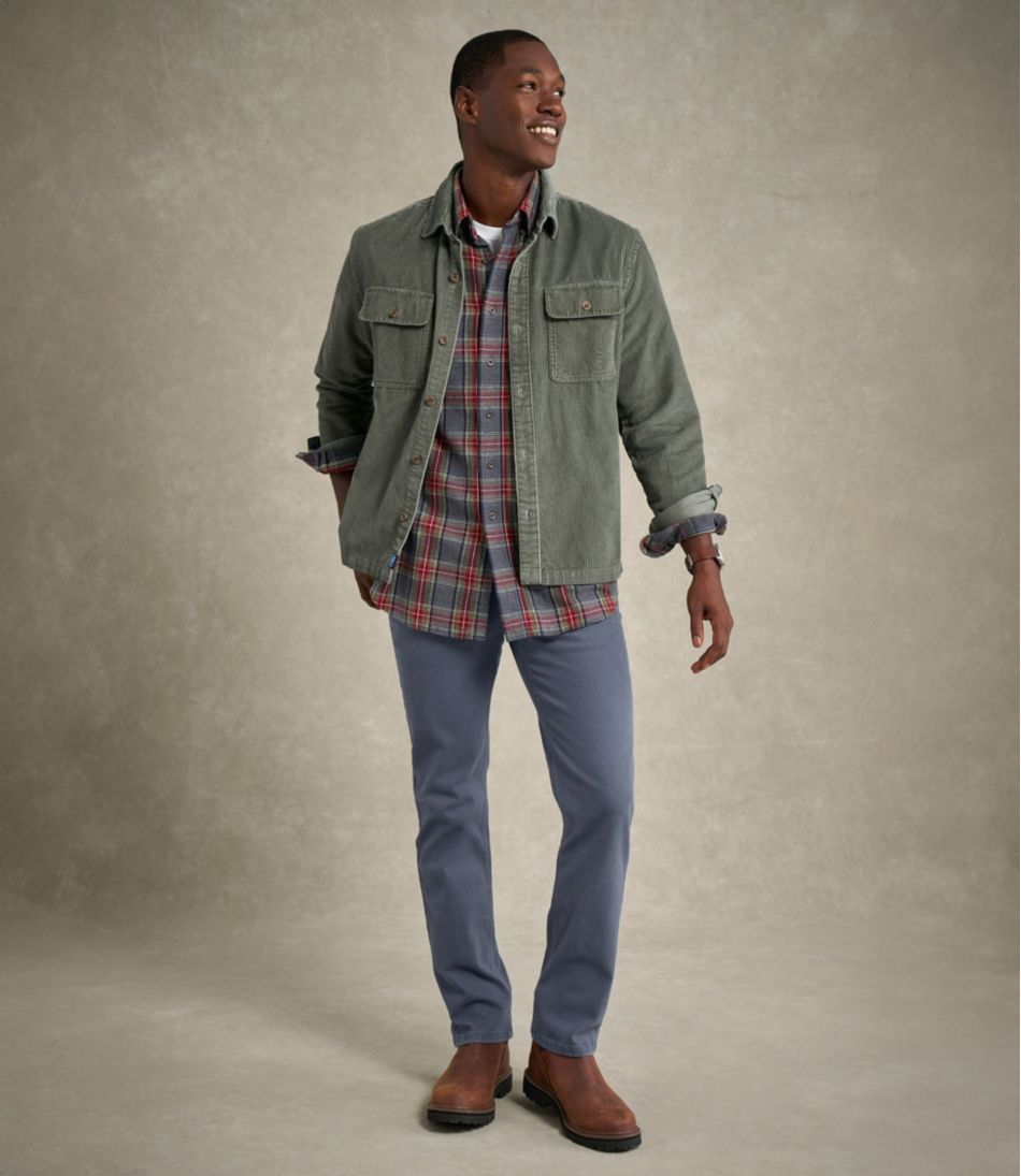 Men's Rangeley Corduroy Shirt Slightly Fitted
