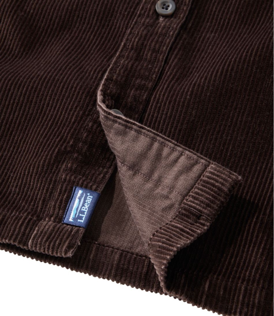 Men's Rangeley Corduroy Shirt, Slightly Fitted