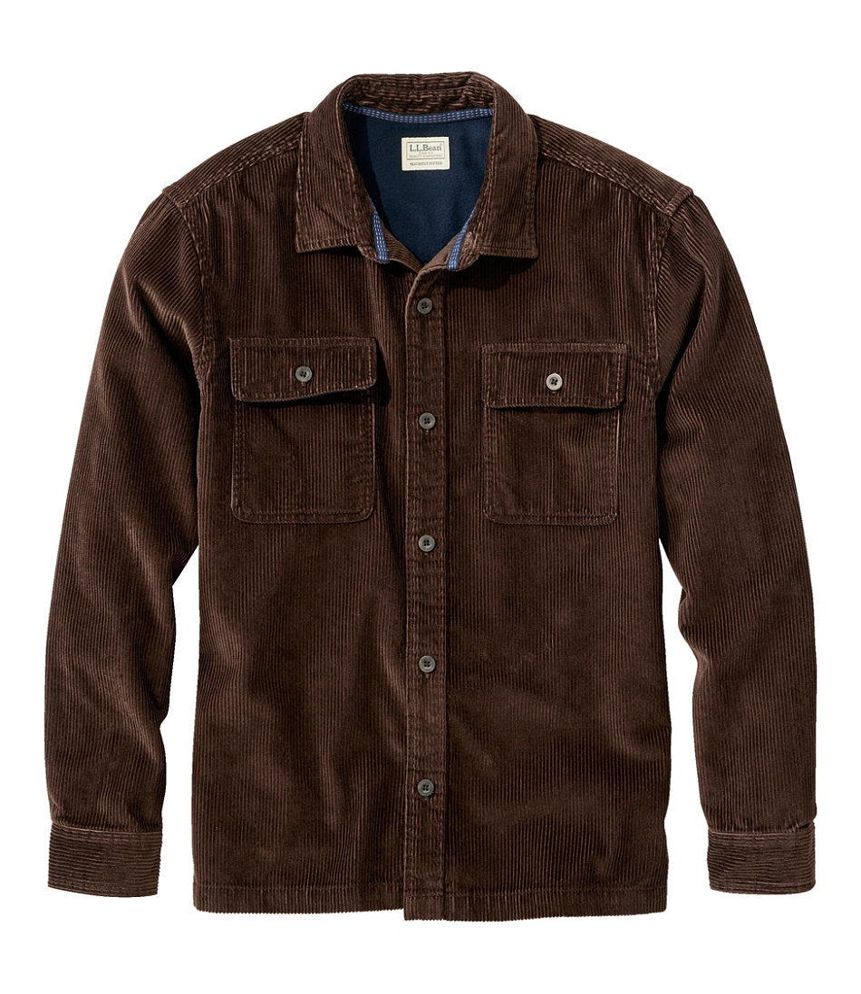 Men's Rangeley Corduroy Shirt Slightly Fitted