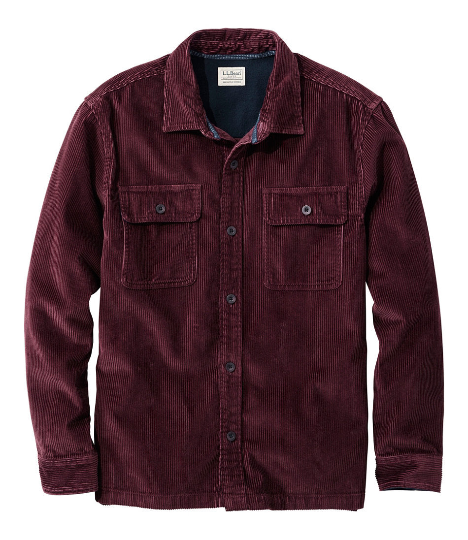 Men's Rangeley Corduroy Shirt Slightly Fitted