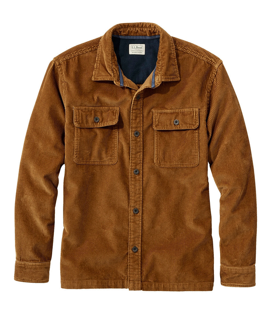 Men's Rangeley Corduroy Shirt Slightly Fitted
