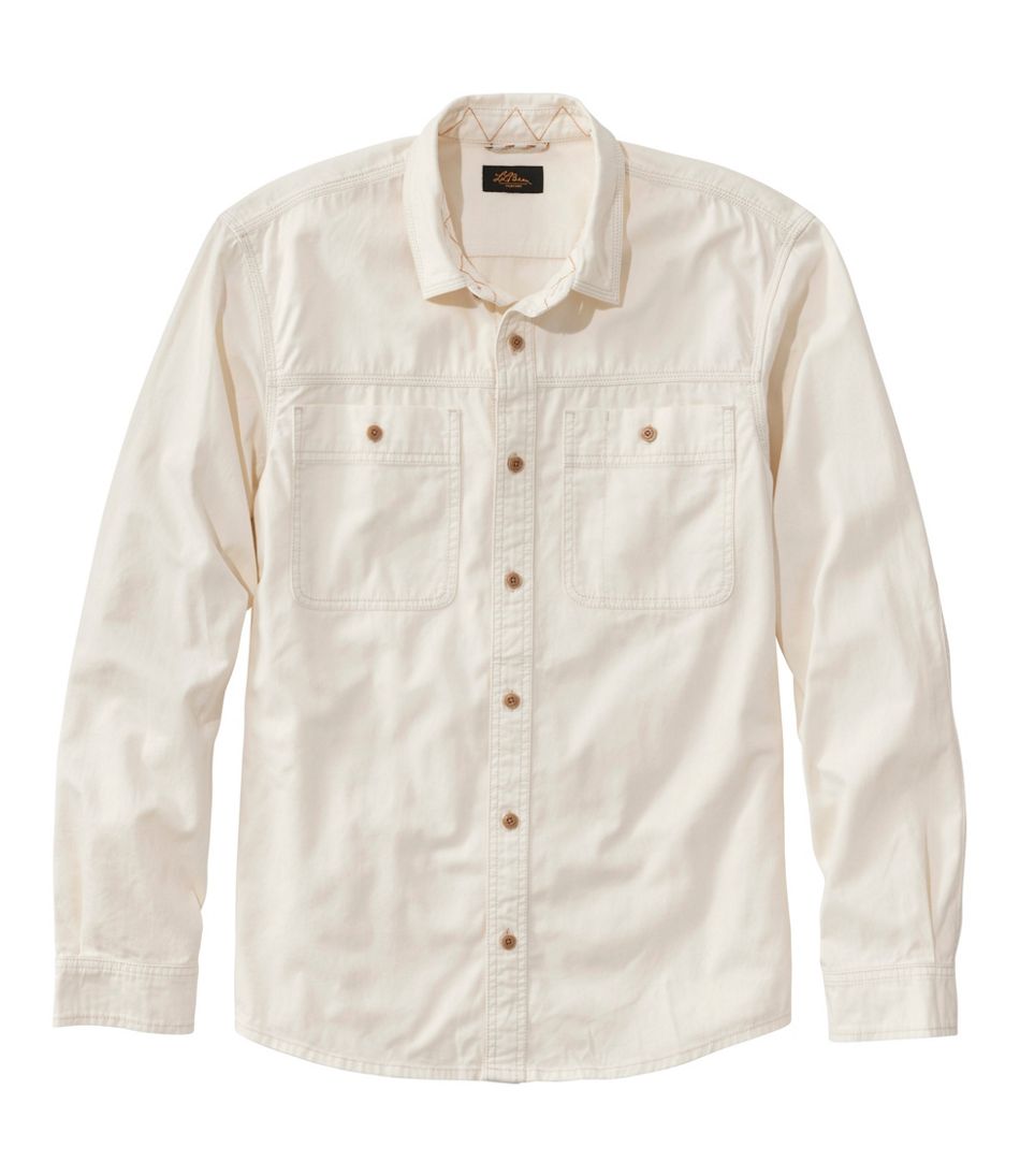 Men's Signature Washed Field Shirt, Slim Fit