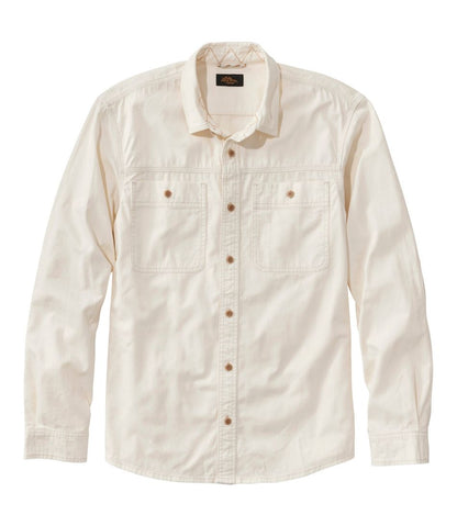 Men's Signature Washed Field Shirt, Slim Fit