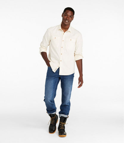 Men's Signature Washed Field Shirt, Slim Fit