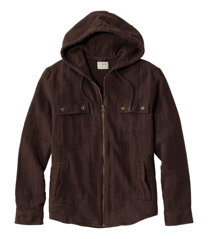 Men's 1912 Field Flannel Shirt, Hooded, Slightly Fitted Untucked Fit