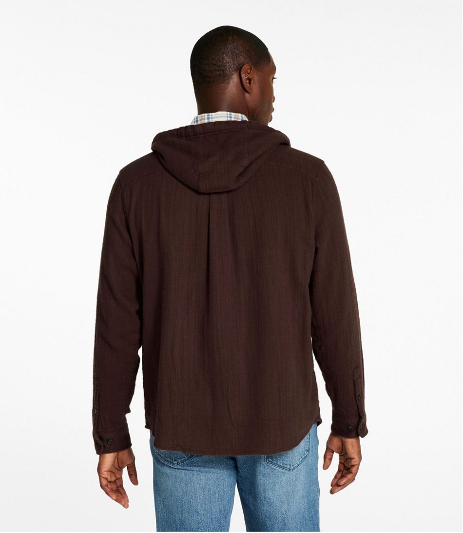 Hooded Men's 1912 Field Flannel Shirt Slightly Fitted Untucked Fit