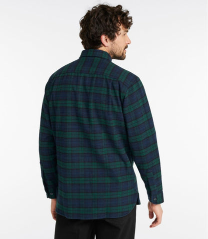 Men's Chamois Shirt, Slightly Fitted, Plaid
