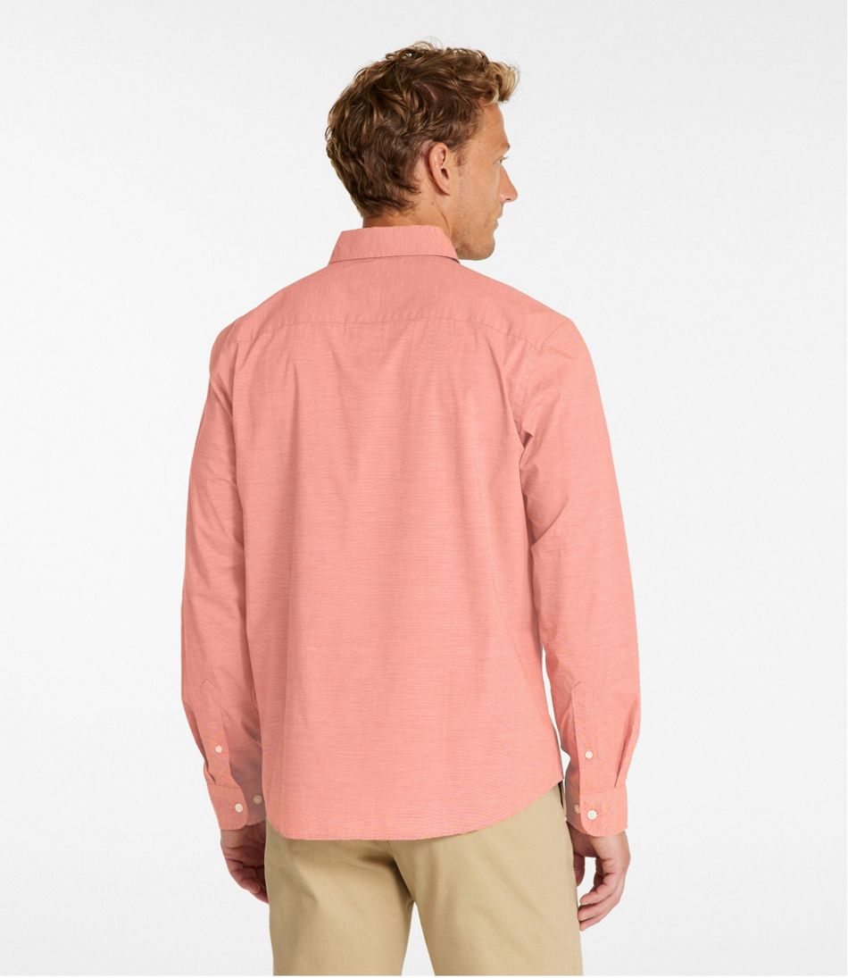Men's Comfort Stretch Performance® Shirt Long-Sleeve Slightly Fitted Untucked Fit
