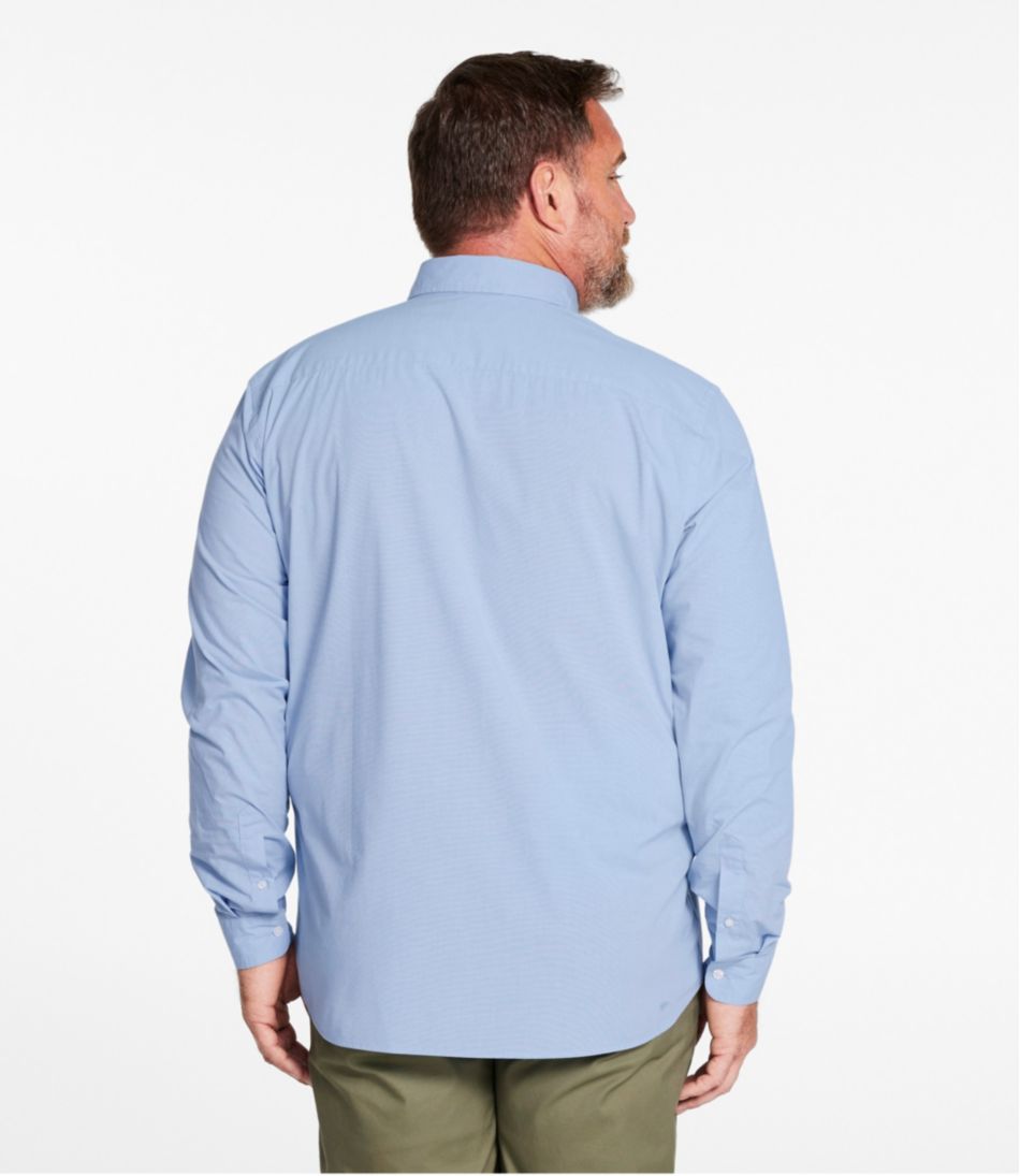 Men's Comfort Stretch Performance® Shirt Long-Sleeve Slightly Fitted Untucked Fit