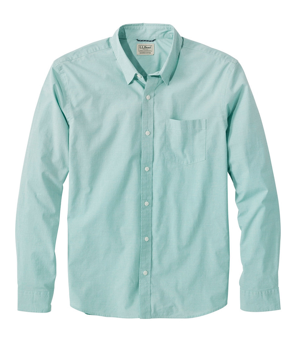 Men's Comfort Stretch Performance® Shirt Long-Sleeve Slightly Fitted Untucked Fit