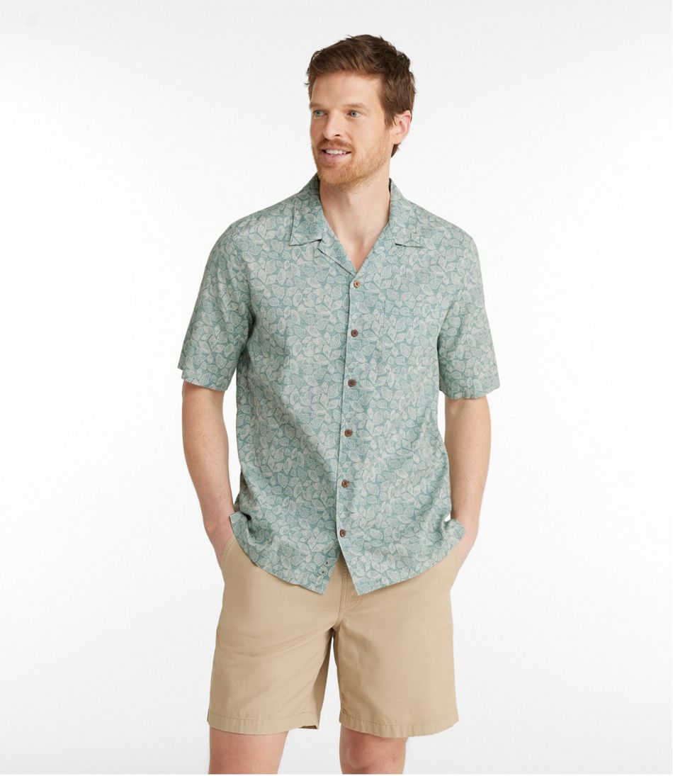 Short-Sleeve Print Men's Tropics Shirt