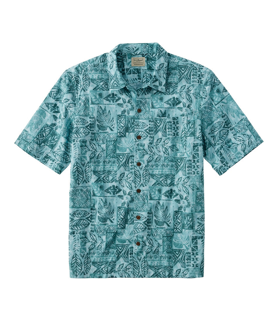 Short-Sleeve Print Men's Tropics Shirt