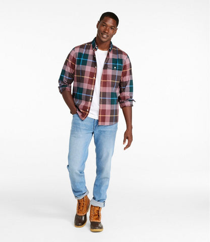 Men's Signature Premium Pima Cotton Oxford Shirt, Long-Sleeve
