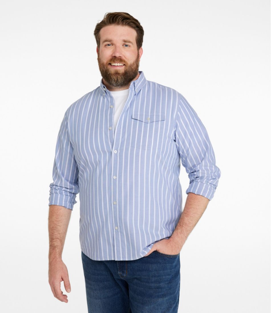Men's Signature Premium Pima Cotton Oxford Shirt Long-Sleeve