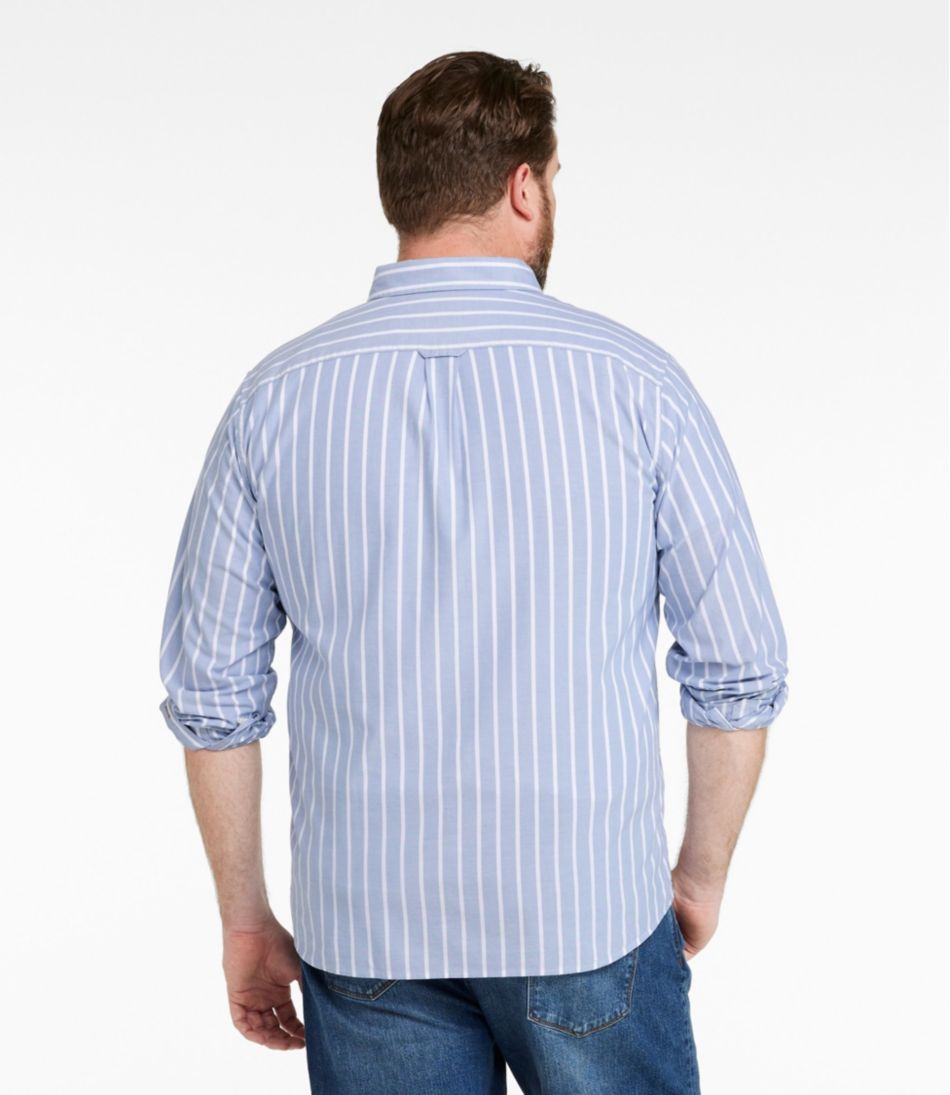 Men's Signature Premium Pima Cotton Oxford Shirt, Long-Sleeve