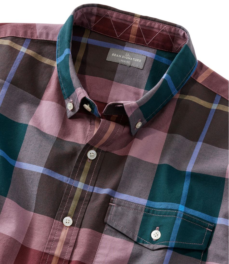Men's Signature Premium Pima Cotton Oxford Shirt Long-Sleeve