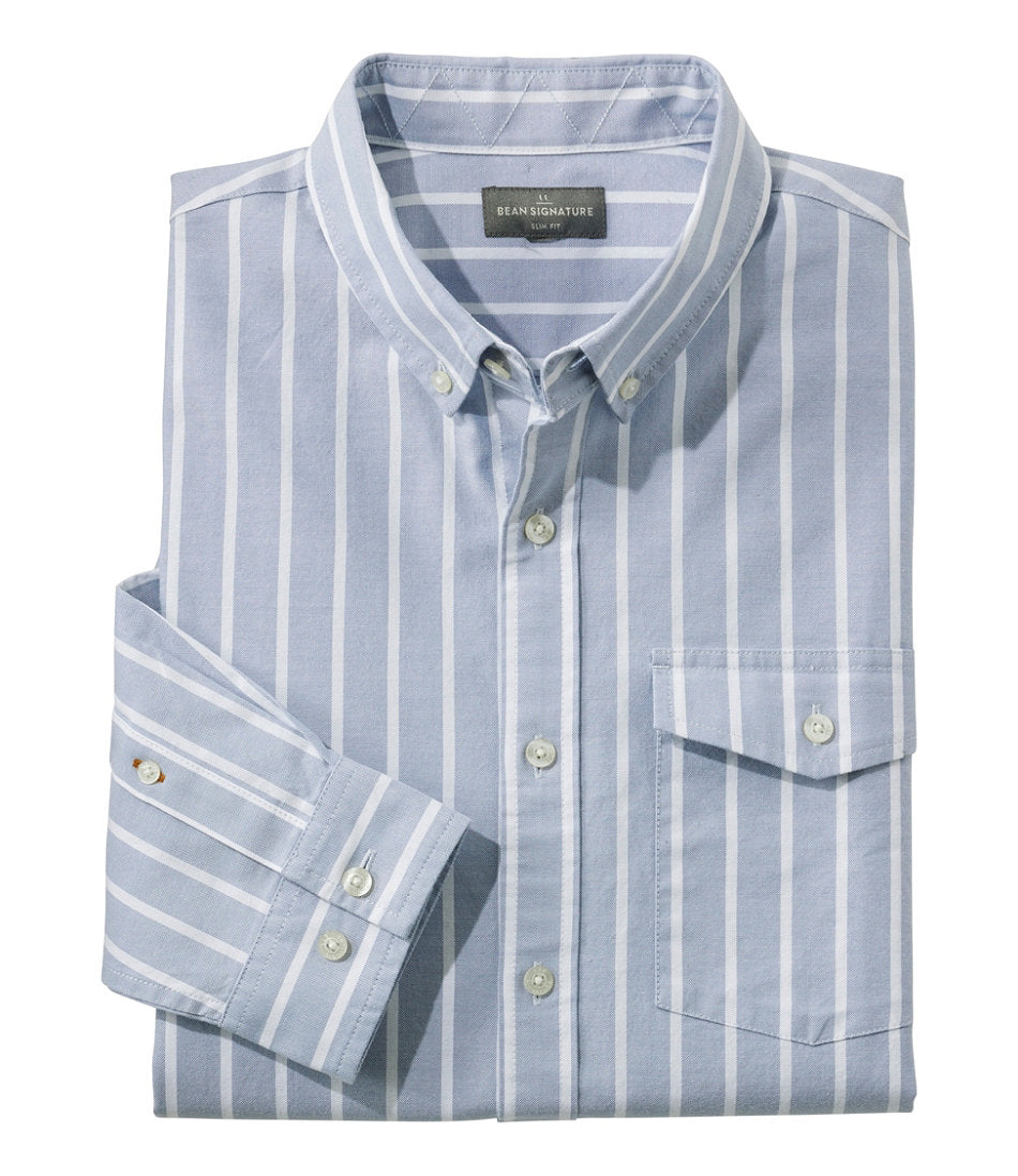 Men's Signature Premium Pima Cotton Oxford Shirt Long-Sleeve