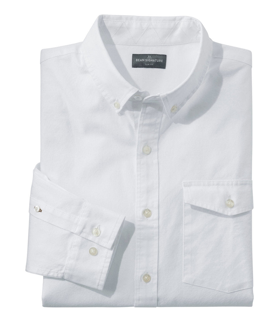 Men's Signature Premium Pima Cotton Oxford Shirt Long-Sleeve