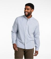 Men's Signature Stretch Poplin Shirt Slim Fit Long-Sleeve