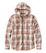 Hooded Slightly Fitted Untucked Fit Plaid Men's 1912 Field Flannel Shirt