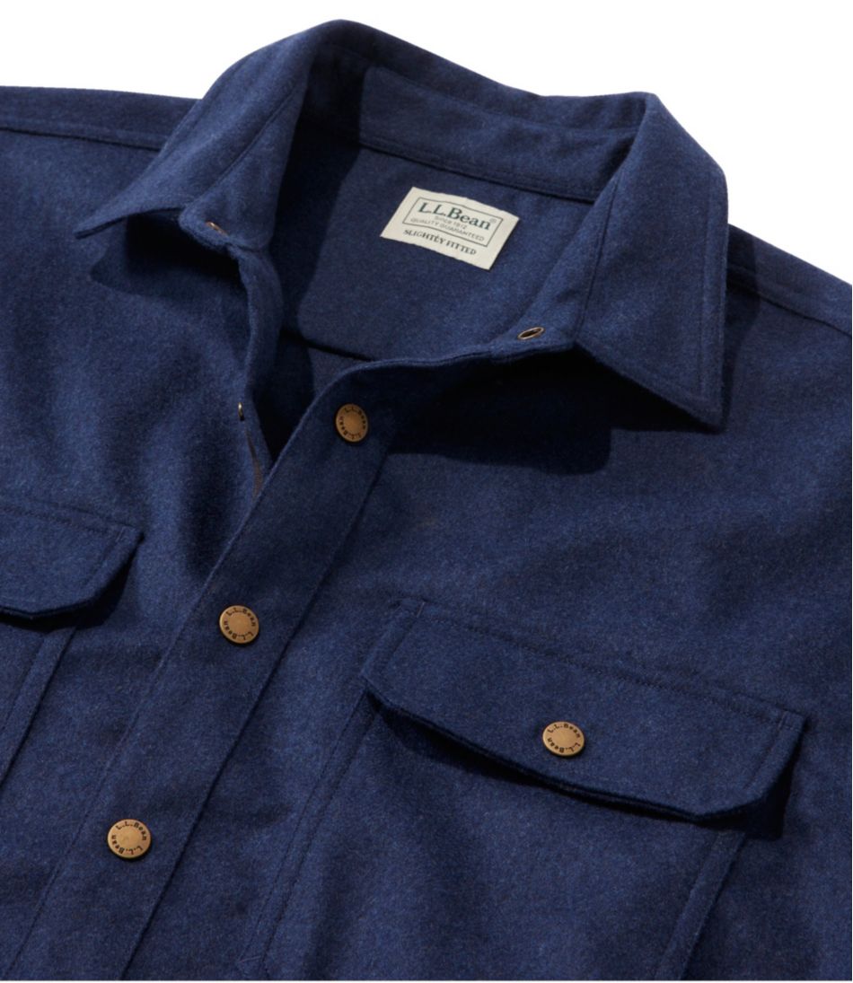 Men's Maine Guide Wool Field Shirt