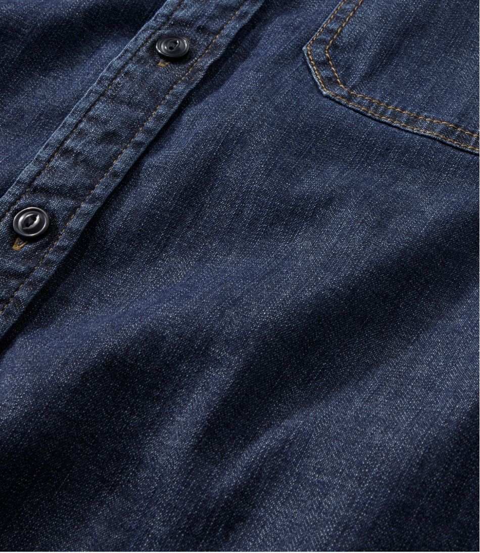Men's BeanFlex® Denim Shirt Traditional Untucked Fit