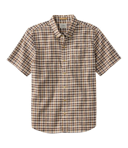 Men's Stonecoast Hemp Shirt, Short-Sleeve, Slightly Fitted Untucked Fit