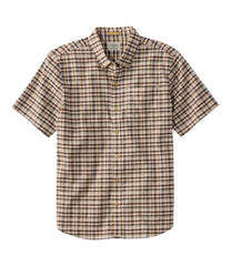 Slightly Fitted Untucked Fit Short-Sleeve Men's Stonecoast Hemp Shirt