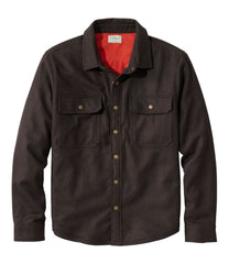 Men's Maine Guide Lightweight Lined Wool Field Shirt