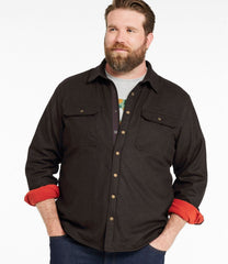 Men's Maine Guide Lightweight Lined Wool Field Shirt