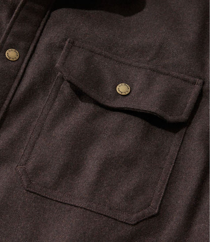 Men's Maine Guide Lightweight Lined Wool Field Shirt