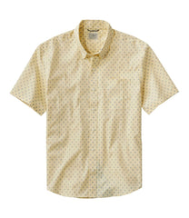Men's Comfort Stretch Performance® Shirt Short-Sleeve Slightly Fitted Untucked Fit Print