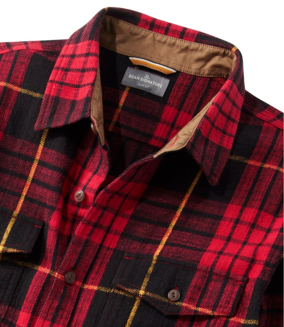 Men's Signature Heritage Textured Flannel Shirt
