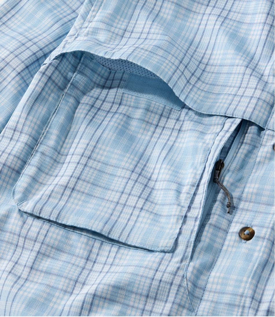 Plaid Long-Sleeve Men's Tropicwear Shirt