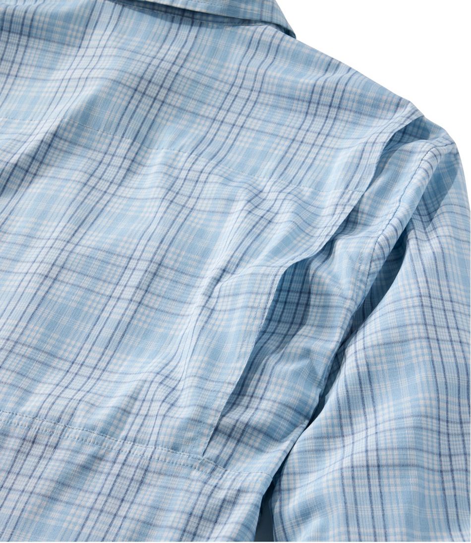 Plaid Long-Sleeve Men's Tropicwear Shirt