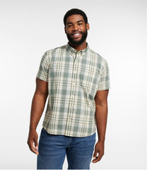Men's Signature Stretch Poplin Shirt Short-Sleeve Slim Fit