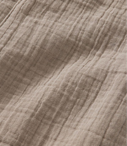 Men's Cloud Gauze Shirt, Short-Sleeve, Slightly Fitted Untucked Fit