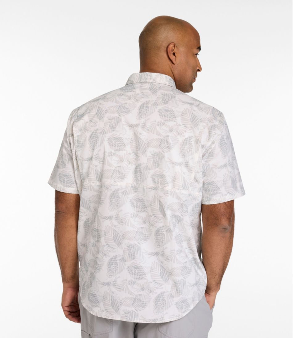 Short-Sleeve Print Men's Tropicwear Shirt