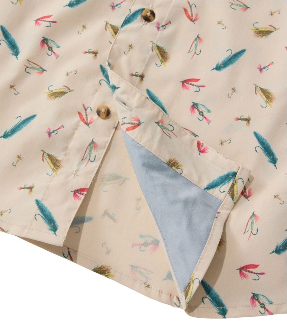 Short-Sleeve Print Men's Tropicwear Shirt