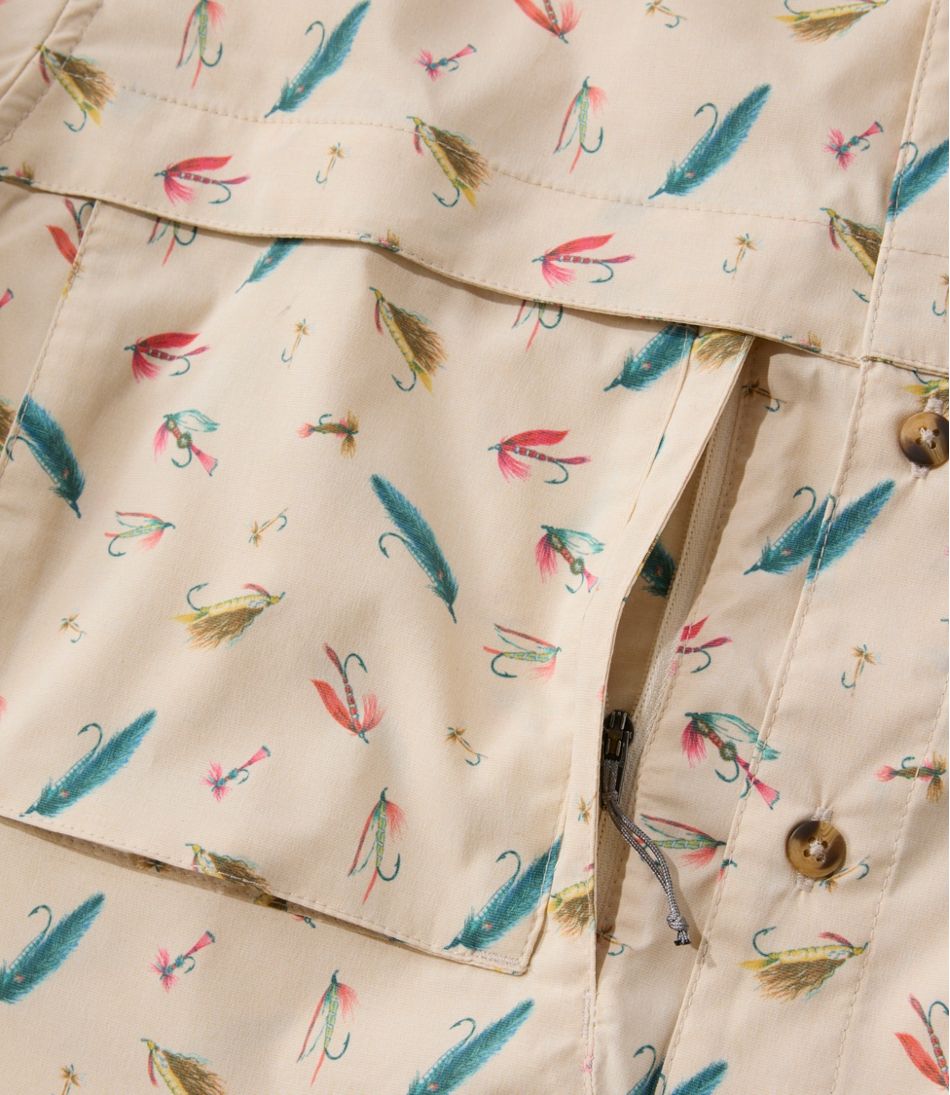 Short-Sleeve Print Men's Tropicwear Shirt