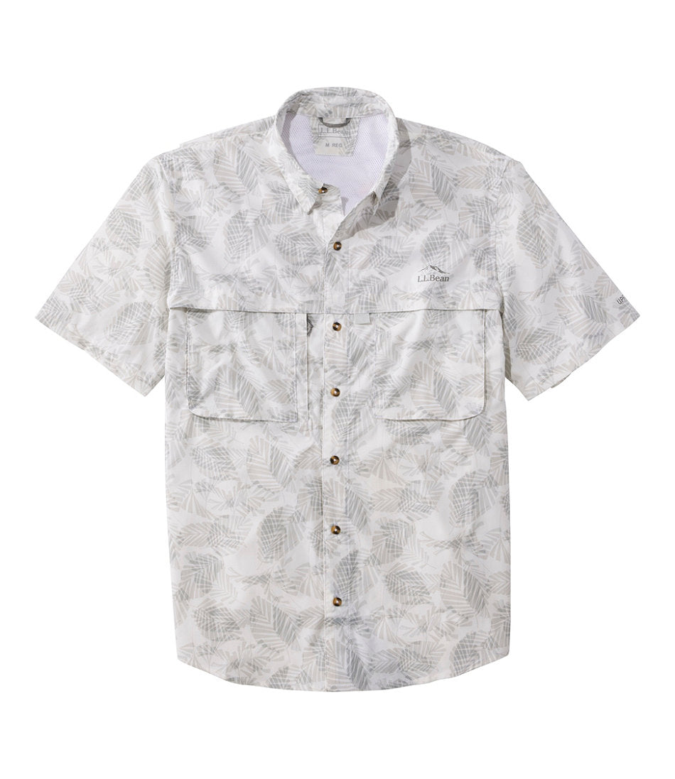 Short-Sleeve Print Men's Tropicwear Shirt