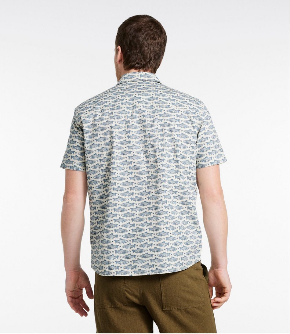 Short-Sleeve Slim Fit Men's Signature Vacationland Shirt