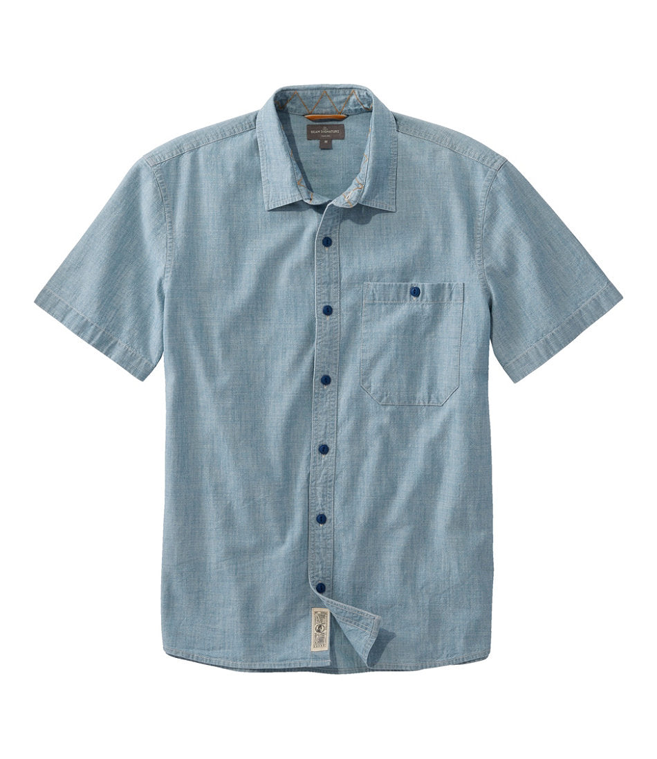 Short-Sleeve Slim Fit Men's Signature Vacationland Shirt