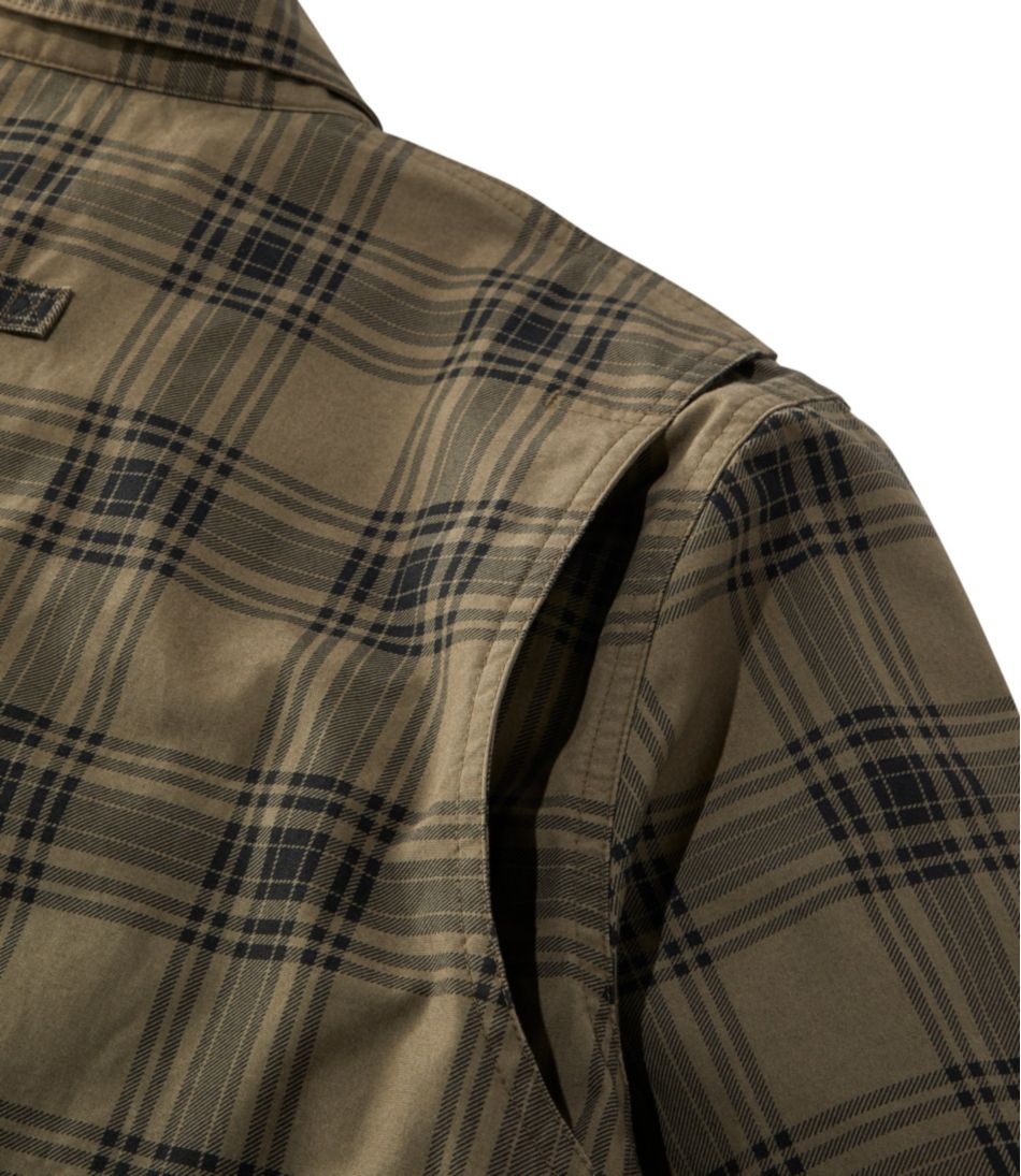 Plaid Men's Double L Field Shirt