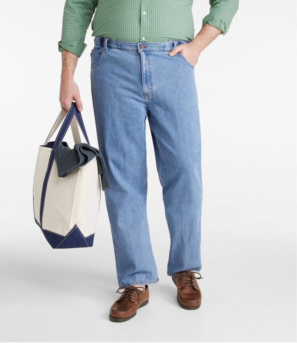 Natural Fit Men's Double L® Jeans Hidden Comfort