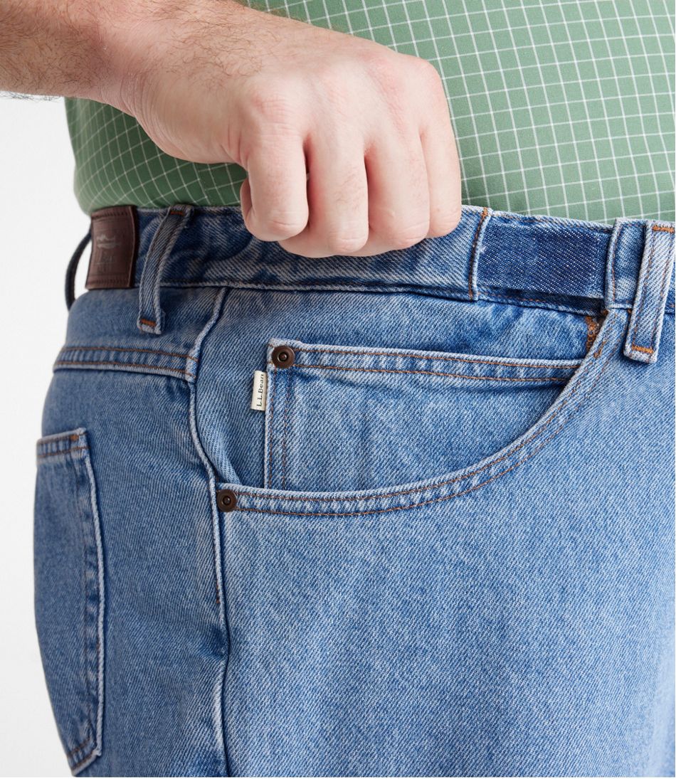 Natural Fit Men's Double L® Jeans Hidden Comfort