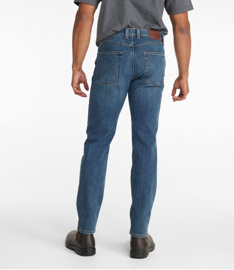 Slim Fit Straight Leg Men's BeanFlex® Jeans